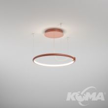 Buclo oprawa wisząca led 33,5W 2394lm 2700K ściemnialna terakota